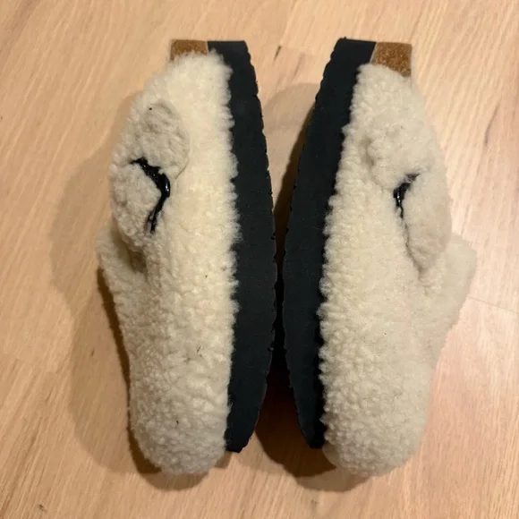 Birkenstock Women's Papillio Boston Shearling Clogs Sz 38 Narrow - Picture 4 of 7